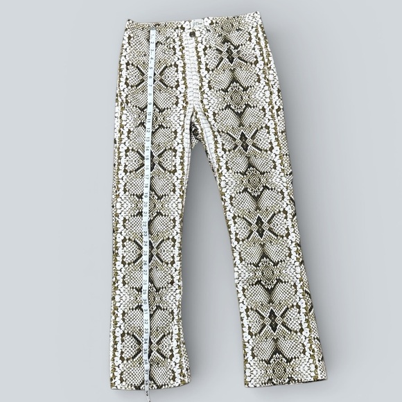 J. Crew Snakeskin Kickout Crop Pant - Picture 5 of 7